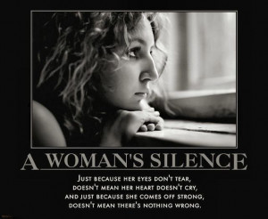 WOMAN'S SILENCE