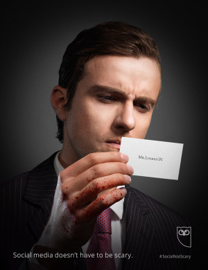 American Psycho Business Card
