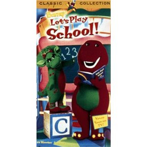 Amazon.com: Barney: Let's Play School [VHS]: Barney: Movies & TV