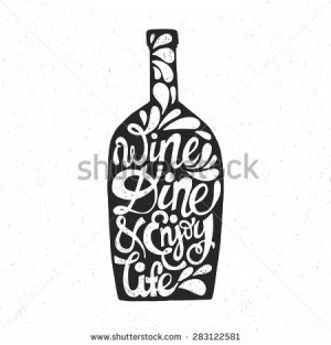 Handdrawn inspirational and encouraging quote. Vector isolated ...