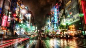 Description: The Wallpaper above is Tokyo City Night Wallpaper in ...