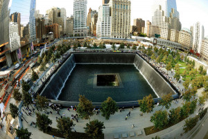 September 11, 2001 9/11 Memorial Reflecting Pool