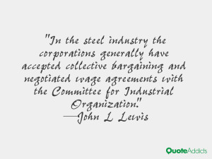 the committee for industrial organization was born john l lewis