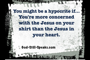 Jesus Hypocrite Quote