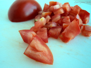 ... black olives, diced green pepper, or whatever you like on your taco