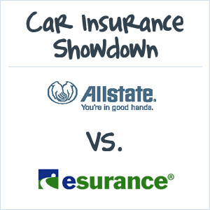 Allstate Car Insurance vs Esurance Car Insurance