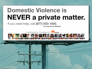 Domestic Violence Victim Advocates To Unveil Billboard Reaction To ...
