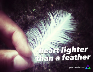 heart lighter than a feather #maat