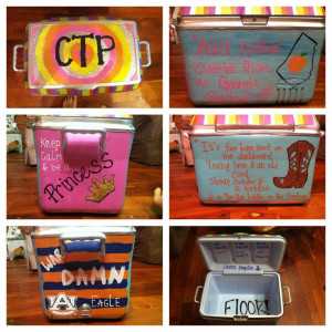 Painted Coolers