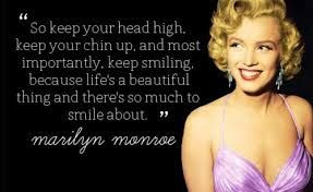 quotes from marilyn monroe - Google Search Keep smiling http://www ...