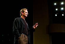 Lawrence Lessig lors d'une conférence