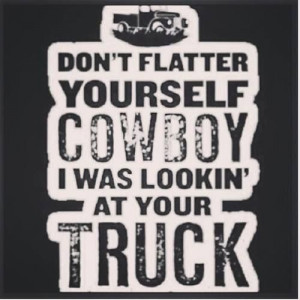 Silly boys, trucks were meant for girls