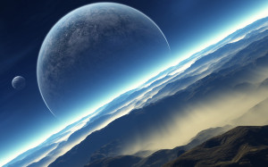Space Space Art Wallpaper