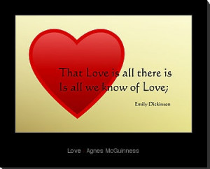 Love Quotes Emily Dickinson