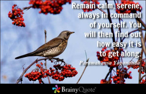 Calm Quotes
