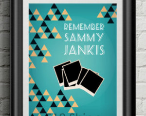 Memento - Remember Sammy Jankis Art Print Wall Decor Typography ...