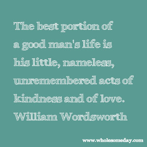 Quote from William Wordsworth