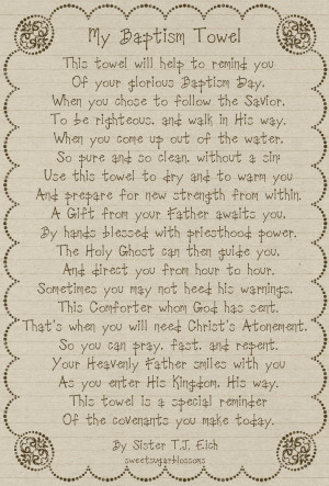 Baptism Poems. Special Poems For A Son. View Original . [Updated on 11 ...