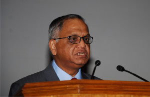 Murthy Addressing The Huge Gathering Intellectuals