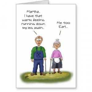 Funny Anniversary Cards: Sharing the bathroom