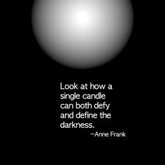 ... define the darkness.