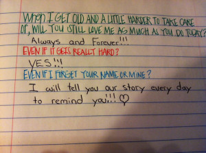 What my wonderful husband said!