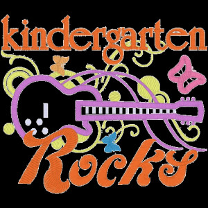 Kindergarten Rocks Clip Art