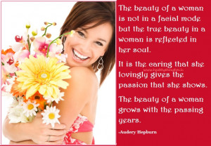 the beauty of a woman is not in a facial mode but the true beauty in a ...