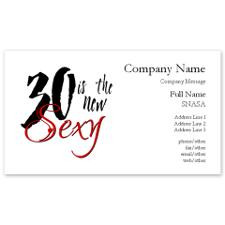 30Th Birthday Sayings Business Cards