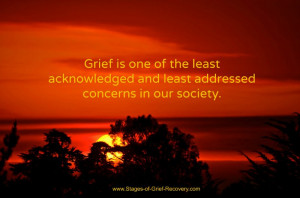 Grief is the normal and natural reaction to loss.