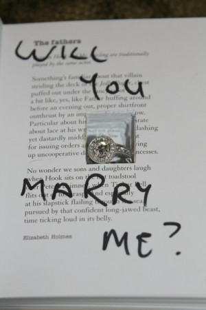 Wedding Proposal Ideas: Pass it On! Proposing Marriage with a Note