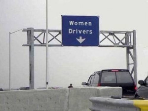 Women Drivers Sign