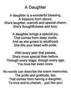 poems about daughters with pictures - Yahoo Search Results