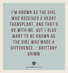... -transplants) because it resonated so strongly with us! #volunteer