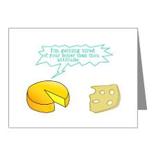 Holier Than Thou Attitude Note Cards (Pk of 20) for