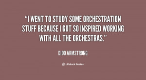 went to study some orchestration stuff because I got so inspired ...
