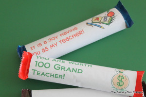 These candy bar wrappers for Teacher Appreciation are just the first ...