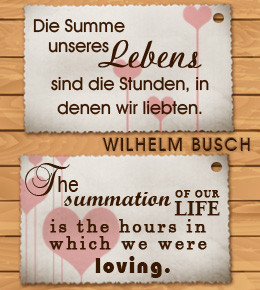 Popular German Sayings about Love