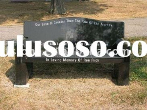 granite memorial bench