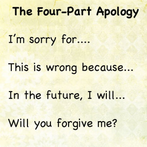 ... Apology; how to help your kids learn to apologize. Best apology #