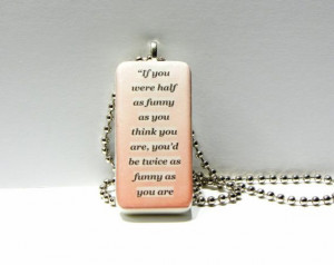 Domino Pendant Mortal Instruments Quote Art by AlteredXpressions, $7 ...