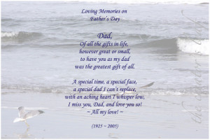 Missing my dad today. Gone almost seven years.