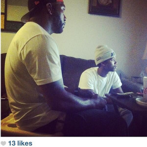 Supposedly Lil Snupe's Killer 12 Hours before his Death*