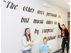 ... Quotes For Students In Middle School Students paint inspirational