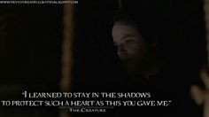 learned to stay in the shadows..Penny Dreadful quote More
