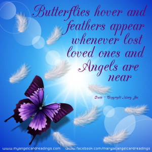 Click here for even more quote images about Angel signs