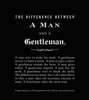 Definition of a Gentleman