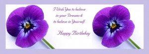 ... Birthday Quotes, Birthday Wishes, Purple Rose, Happy Birthday Wish