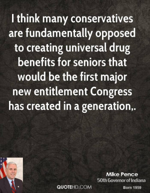 ... the first major new entitlement Congress has created in a generation