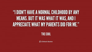 Tre Cool Quotes